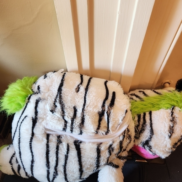 Kids Happy nappers stuffed zebra - Picture 8 of 8
